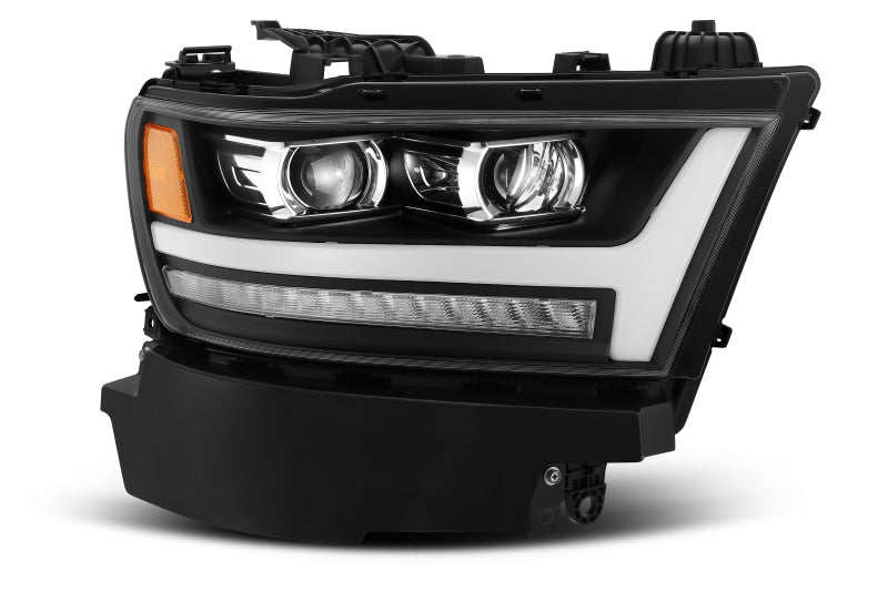 AlphaRex 19-20 Ram 1500HD PRO-Series Proj Headlight Plnk Style Blk w/Activ Light/Seq Signal/Plnk DRL - Burkken Auto Parts