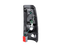 ANZO 1999-2007 Chevrolet Silverado 1500 LED Taillights Black - Burkken Auto Parts