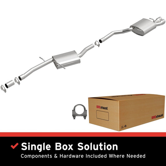 MagnaFlow BRE Exhaust Kit 09-16 Audi A4 Quattro 2L - Burkken Auto Parts
