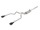 aFe Gemini XV 3in 304 SS Cat-Back Exhaust w/ Cutout 19-21 GM Silverado/Sierra 1500 V8- w/ Black Tips - Burkken Auto Parts