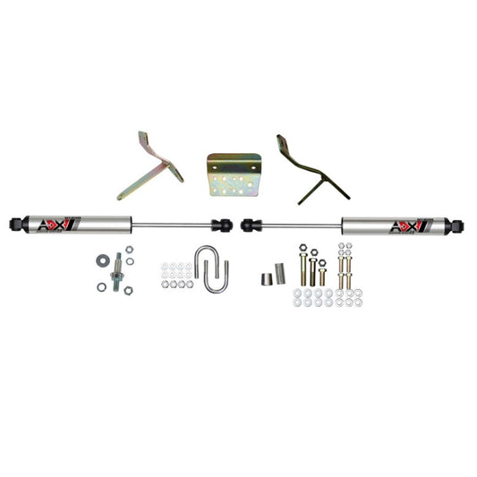 Skyjacker 03-08 Dodge Ram 2500/3500 ADX 2.0 Dual Stabilizer Kit w/ CNC Machined Polished Alum. - Burkken Auto Parts