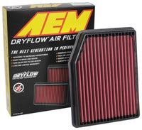 AEM 2019 Chevrolet Silverado 1500 V8-5.3L F/I DryFlow Air Filter - Burkken Auto Parts