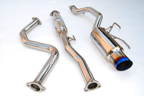 Invidia 92-99 Honda Civic EX/SI Models Only Coupe 60mm (101mm tip) Titanium Tip Cat-Back Exhaust - Burkken Auto Parts