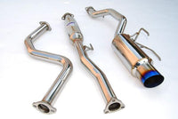 Invidia 92-99 Honda Civic EX/SI Models Only Coupe 60mm (101mm tip) Titanium Tip Cat-Back Exhaust - Burkken Auto Parts