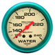 AutoMeter Gauge Water Temp 2-5/8in. 120-240 Deg. F Mech. Glow In The Dark Ultra-Nite - Burkken Auto Parts
