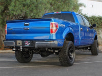aFe MACHForce XP Exhaust 3in SS Dual Side Exit CB w/ Black Tips 11-14 Ford F150 EcoBoost V6-3.5L TT - Burkken Auto Parts