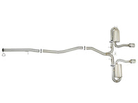 aFe Takeda 3in 304 SS Cat-Back Exhaust System w/Polished Tips 2017+ Honda Civic Si (4dr) I4 1.5L (t) - Burkken Auto Parts