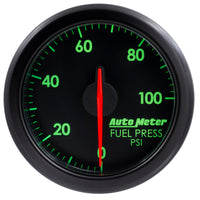 Autometer Airdrive 2-1/6in Fuel Pressure Gauge 0-100 PSI - Black - Burkken Auto Parts