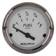 AutoMeter Gauge Fuel Level 2-1/16in. 73 Ohm(e) to 10 Ohm(f) Elec American Platinum - Burkken Auto Parts