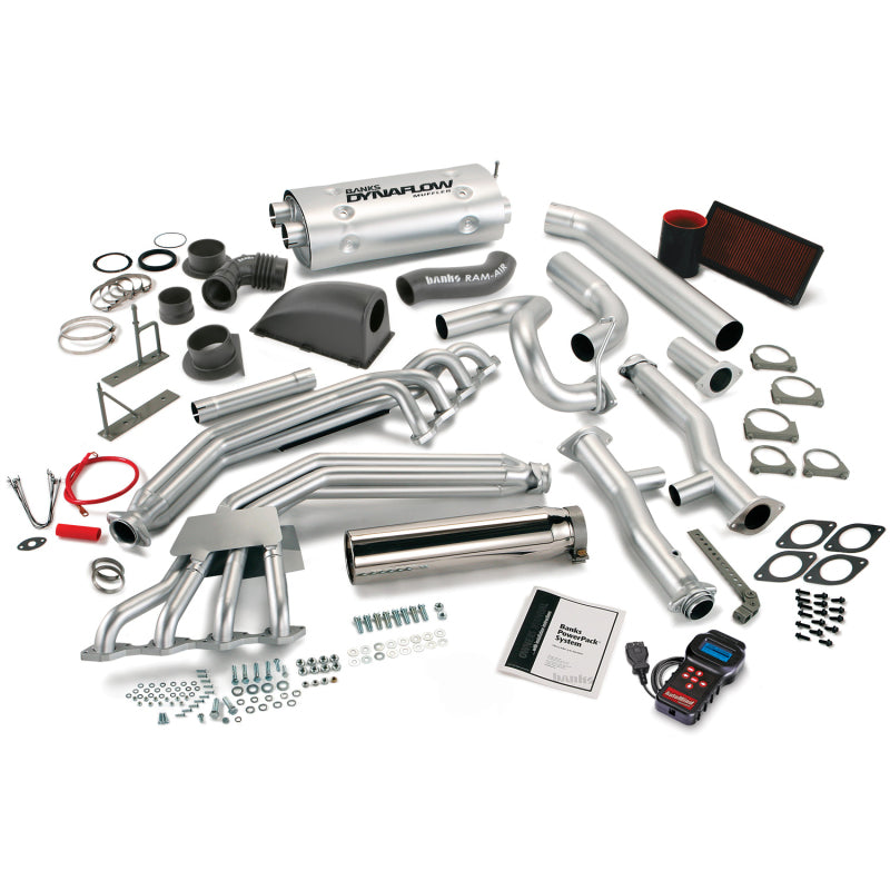 Banks Power 05-08 GM 8.1L Mh-W24 (R-Exit) PowerPack System W/AutoMind - Burkken Auto Parts