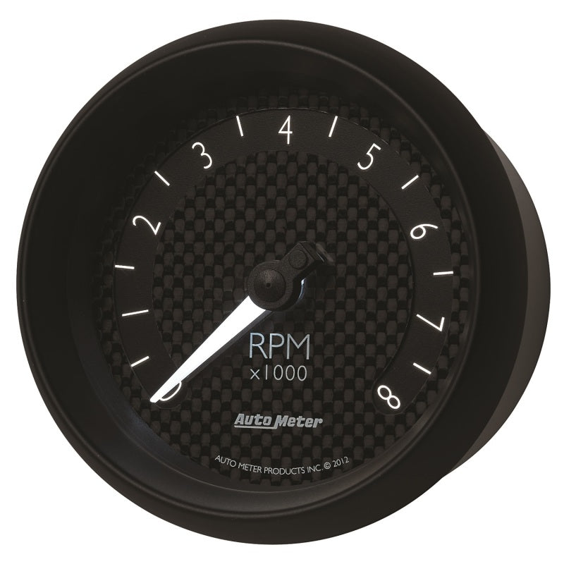 Autometer GT Series 3-3/8in In Dash 8K RPM Tachometer - Burkken Auto Parts