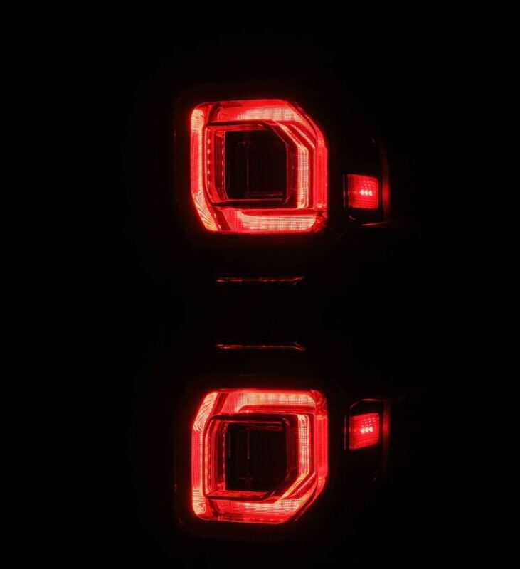 AlphaRex 21-24 Ford Bronco NOVA LED Tail Lights - Alpha-Black - Burkken Auto Parts