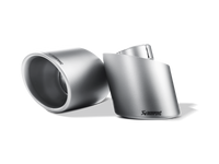 Akrapovic 09-16 Volkswagen Scirocco R Tail Pipe Set (Titanium) - Burkken Auto Parts