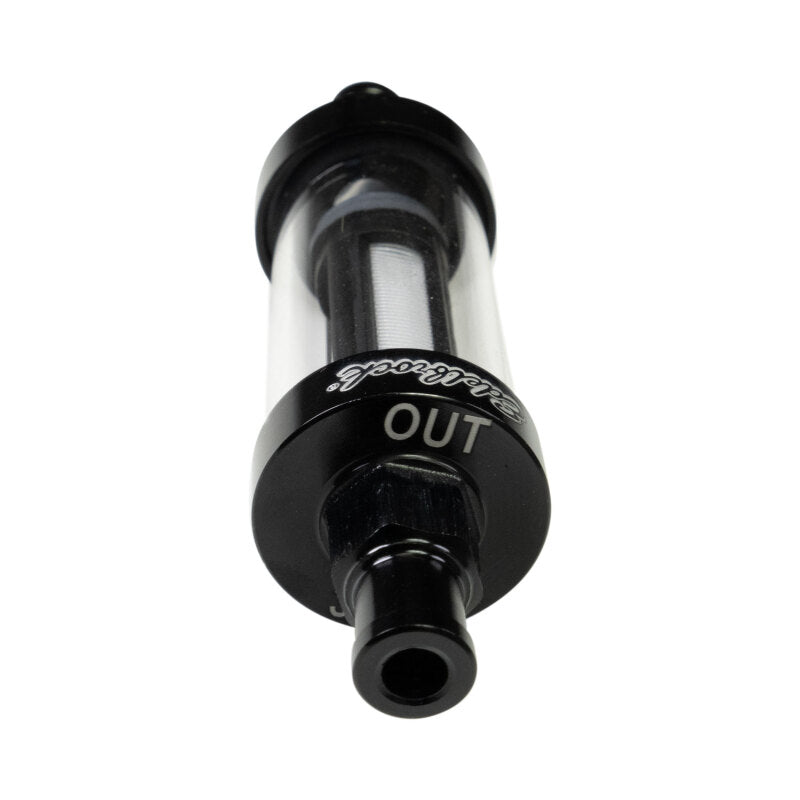 Edelbrock 3/8in i.d. Hose Clear View Fuel Filter - Burkken Auto Parts