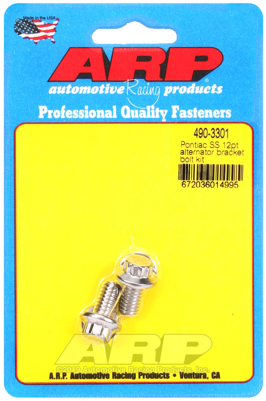 ARP Pontiac SS 12pt Alternator Bracket Bolt Kit - Burkken Auto Parts