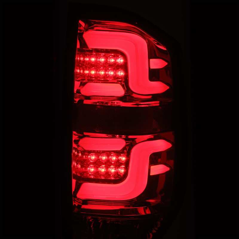 AlphaRex 14-20 Toyota Tundra PRO-Series LED Tail Lights Red Smoke - Burkken Auto Parts