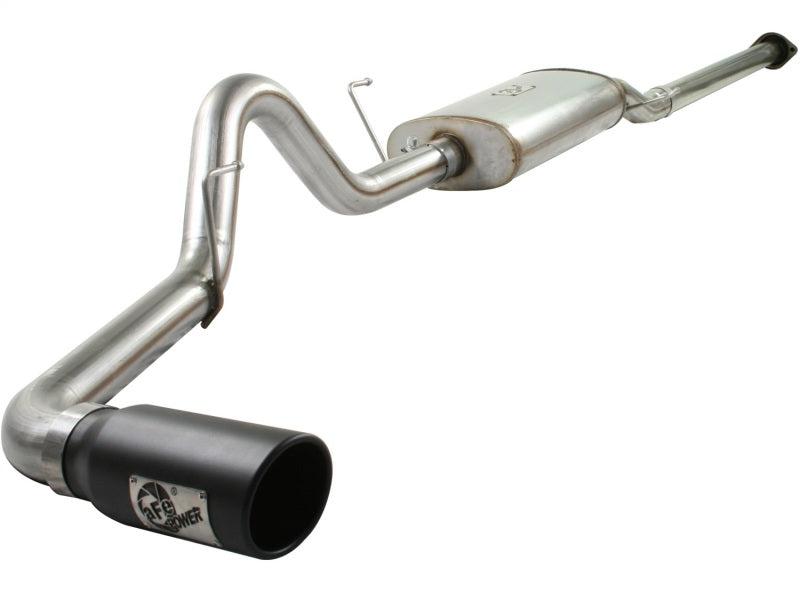 aFe MACHForce XP 3in 409SS Cat Back Exhaust w/ Black Tips for  09-10 Ford F-150 V8 4.6L/5.4L - Burkken Auto Parts