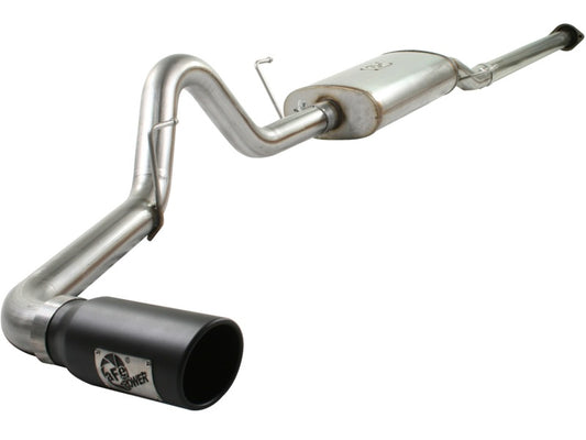 aFe MACHForce XP 3in 409SS Cat Back Exhaust w/ Black Tips for  09-10 Ford F-150 V8 4.6L/5.4L - Burkken Auto Parts