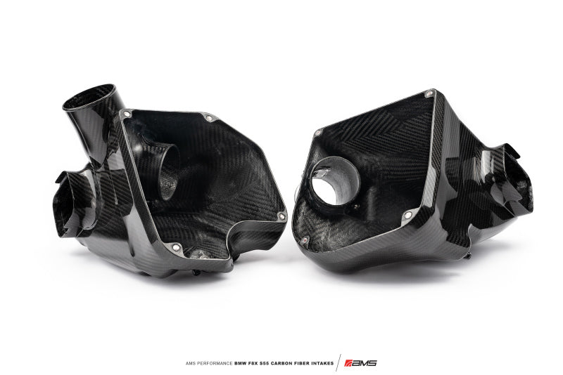 AMS Performance 15-18 BMW M3 / 15-20 BMW M4 w/ S55 3.0L Turbo Engine Carbon Fiber Intake - Burkken Auto Parts