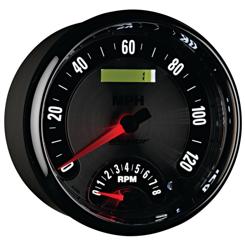 Autometer American Muscle 5in Tach Speedo Combo In-Dash - Burkken Auto Parts