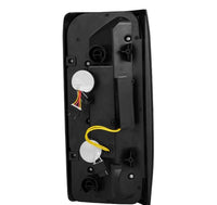 AlphaRex 87-96 Ford Bronco/F-150 Luxx-Series LED Tail Lights - Black - Burkken Auto Parts