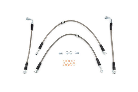 AMS Performance 2023+ Nissan Z Stainless Steel Brake Lines (4 Lines) - Burkken Auto Parts