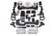 Zone Offroad 21-25 Ford F150 w/ CCD 4wd 6in Suspension Lift Kit 5in Rear