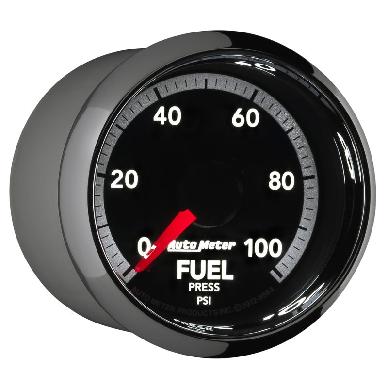 Autometer Factory Match 2 1/6in Full Sweep Electronic 0-100 PSI Fuel Pressure Gauge Dodge Ram Gen 4 - Burkken Auto Parts