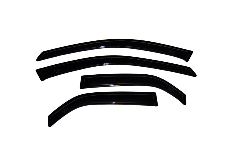 AVS 03-07 Cadillac CTS Ventvisor Outside Mount Window Deflectors 4pc - Smoke - Burkken Auto Parts