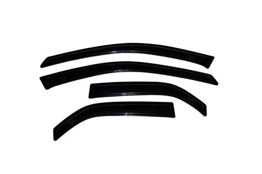 AVS 03-07 Cadillac CTS Ventvisor Outside Mount Window Deflectors 4pc - Smoke - Burkken Auto Parts