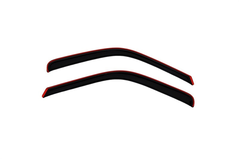 AVS 99-16 Ford F-250 Standard Cab Ventvisor In-Channel Window Deflectors 2pc - Smoke - Burkken Auto Parts