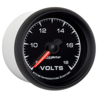 Autometer ES 2-1/16in 18V Digital Stepper Motor Voltmeter - Burkken Auto Parts