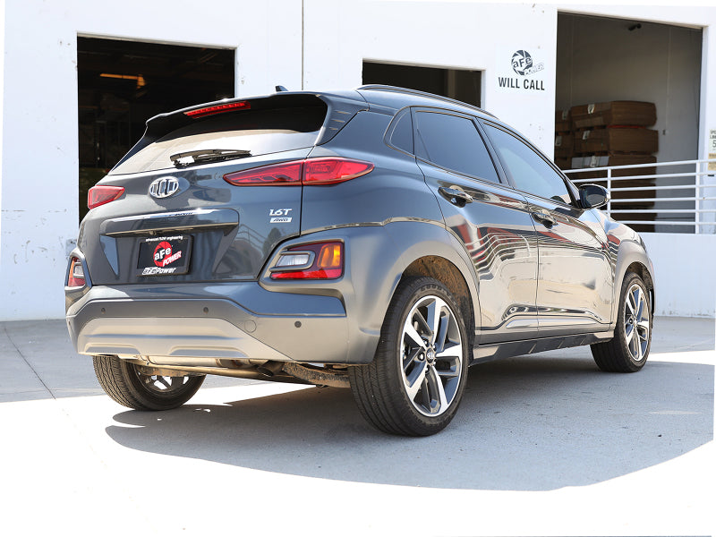 aFe Takeda 2-1/2in 304 SS Axle-Back Exhaust 18-21 Hyundai Kona L4 1.6L (t) - Burkken Auto Parts