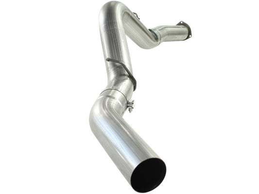 aFe MACHForce XP Exhaust 5in DPF-Stainless, GM Diesel Trucks 07.5-10 V8-6.6L 9(td) LMM - Burkken Auto Parts