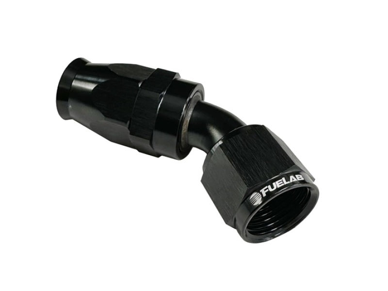 Fuelab PTFE Swivel Hose End Fitting - 45 Degree - 12AN - Burkken Auto Parts