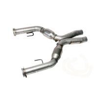 BBK 05-10 Mustang 4.6 Short Mid X Pipe With Catalytic Converters 2-3/4 For BBK Long Tube Headers - Burkken Auto Parts
