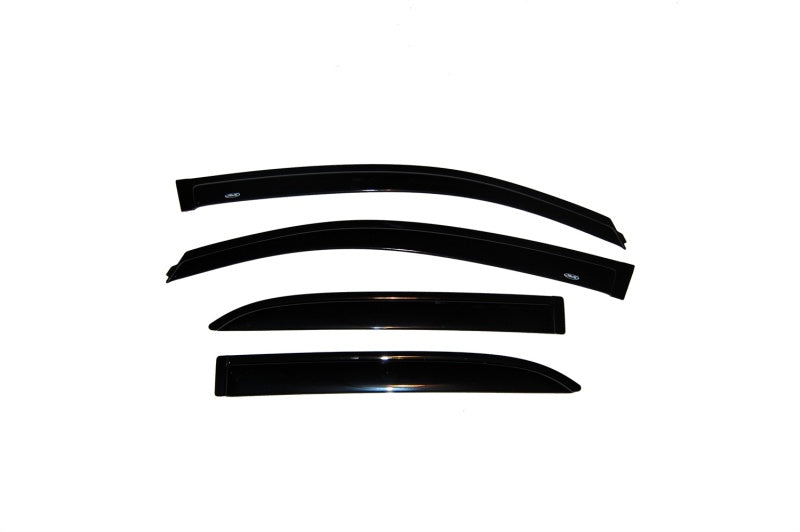 AVS 05-09 Chevy Equinox Ventvisor Outside Mount Window Deflectors 4pc - Smoke - Burkken Auto Parts
