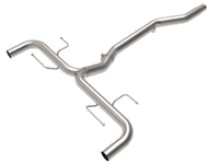 aFe 17-21 Alfa Romeo Giulia L4-2.0L (t) Mach Force-Xp 2in to 2-1/2in 304SS Axle-Back Exhaust - Burkken Auto Parts