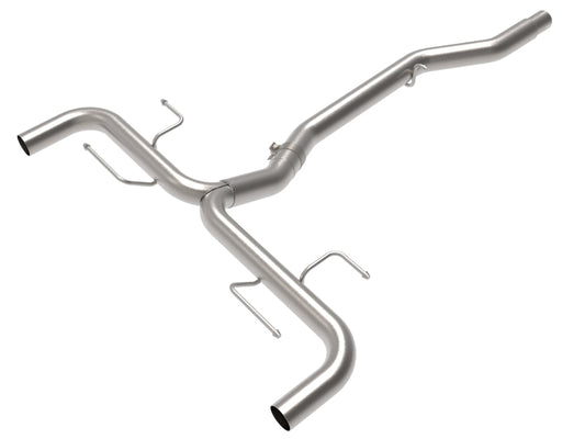 aFe 17-21 Alfa Romeo Giulia L4-2.0L (t) Mach Force-Xp 2in to 2-1/2in 304SS Axle-Back Exhaust - Burkken Auto Parts