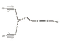aFe Subaru Forester XT 14-18 H4-2.5L Takeda 2-1/2in to 2-1/4in  304 SS Cat-Back- Polished Tip - Burkken Auto Parts