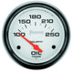 AutoMeter Gauge Oil Temp 2-5/8in. 100-250 Deg. F Electric Phantom - Burkken Auto Parts