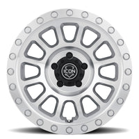 ICON Hulse 18x9 8x6.5 12mm Offset 5.5in BS Silver Machined - Burkken Auto Parts