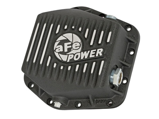 aFe Power Rear Differential Cover (Machined Black) 15-17 GM Colorado/Canyon 12 Bolt Axles - Burkken Auto Parts