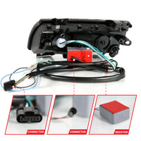 ANZO 18-19 Jeep Wrangler JL Halogen Chrome Clear w/ Sequential Signal - Burkken Auto Parts