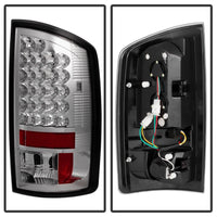 Spyder Dodge Ram 02-06 1500/Ram 2500/3500 03-06 LED Tail Light Chrome ALT-YD-DRAM02-LED-C - Burkken Auto Parts