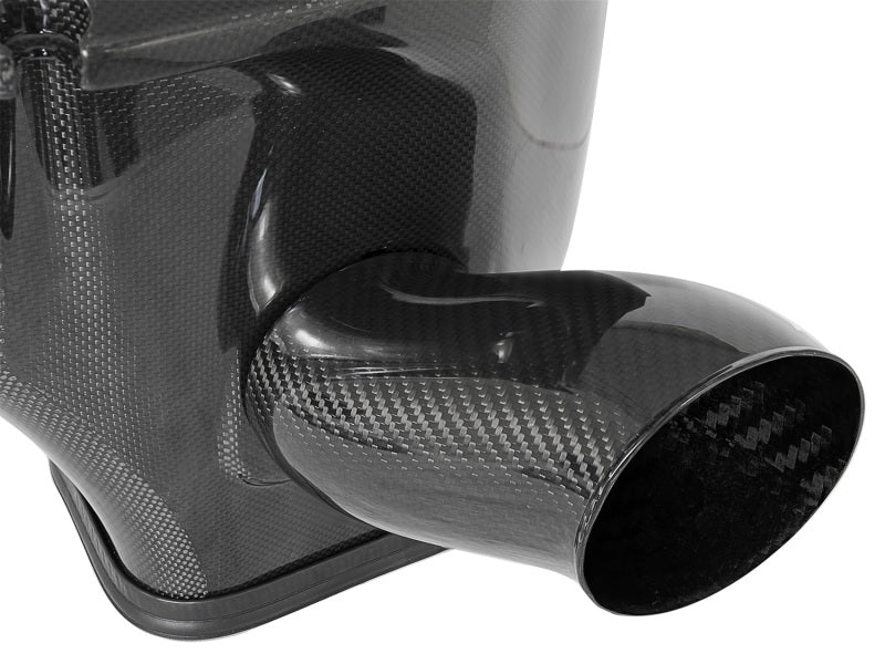 aFe Momentum GT Carbon Fiber Dynamic Air Scoop 15-18 Dodge Challenger V6-3.6L/V8-5.7L/6.4L HEMI - Burkken Auto Parts