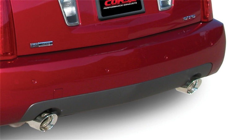 Corsa 2005-2007 Cadillac STS 4.6L Polished Touring Axle-Back Exhaust - Burkken Auto Parts