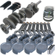 Eagle Ford 460 4.300in Crank 6.800in I-Beam Rods -38cc 4.440in Pistons Rotating Assembly - Burkken Auto Parts