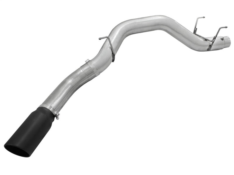 aFe Atlas 5in DPF-Back Aluminized Steel Exh Dodge RAM Diesel 13-14 L6-6.7L Mega Cab w/ Black Tip - Burkken Auto Parts