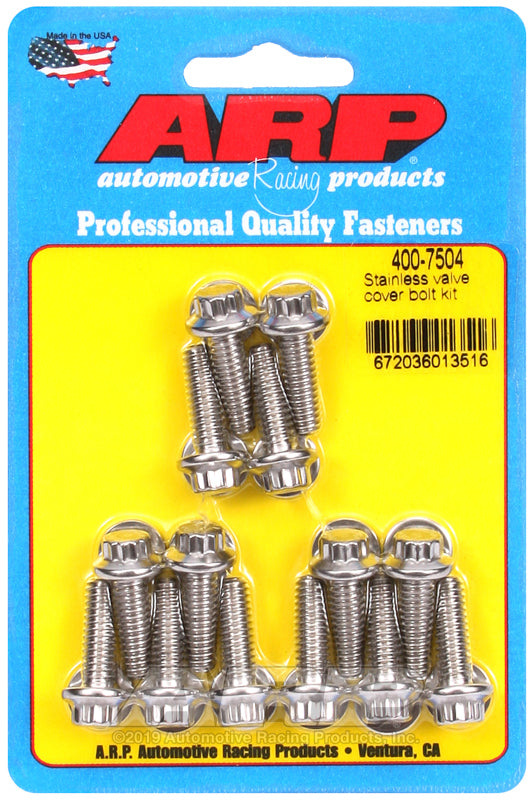 ARP SS Valve Cover Bolt Kit - Burkken Auto Parts